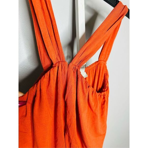 NWT ASOS Maternity Burnt Orange Wide Legged Jumpsuit - Picture 8 of 8
